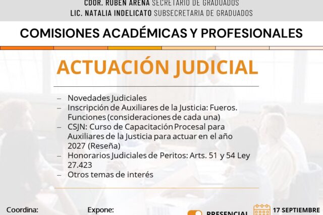 Actuación Judicial