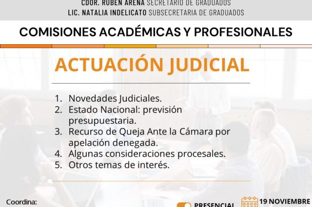 Actuación Judicial