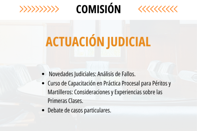 Actuación Judicial