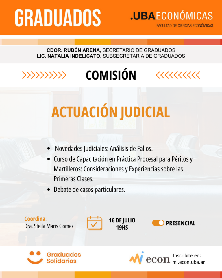 ACTUACIÓN JUDICIAL
