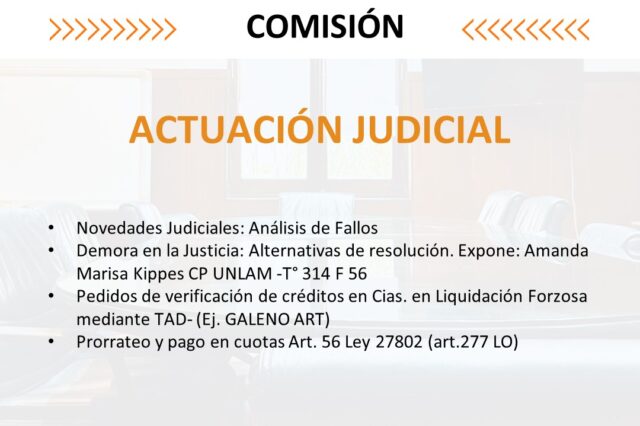 Actuación Judicial