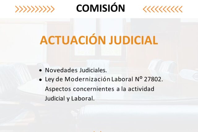 Actuación Judicial