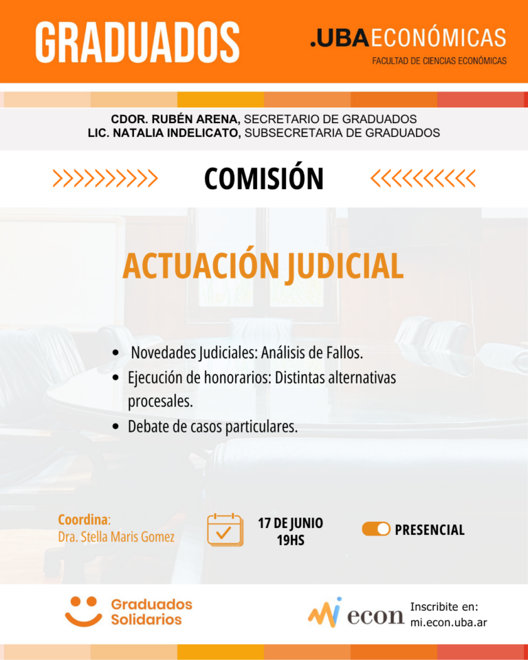 ACTUACIÓN JUDICIAL PRESENCIAL