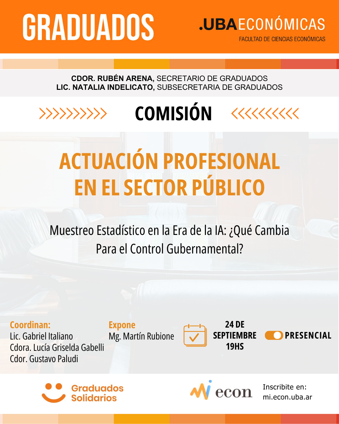Actuación Profesional en el Sector Público