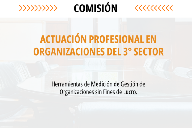 Actuación Profesional en Organizaciones del 3er Sector