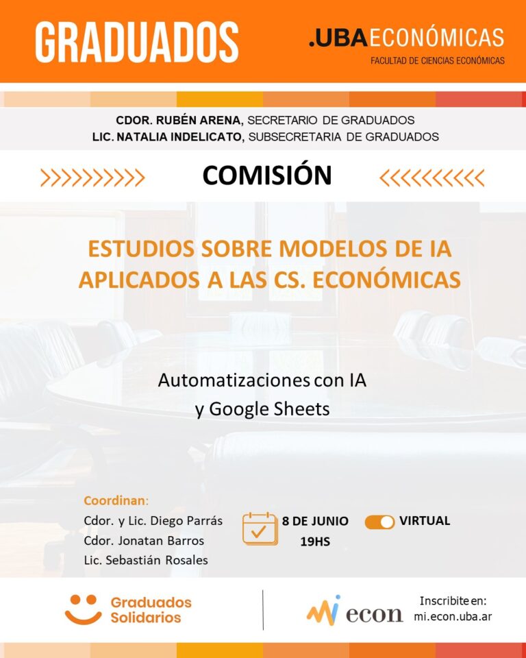 ESTUDIOS SOBRE MODELOS DE IA APLICADOS A LAS CS ECONOMICAS