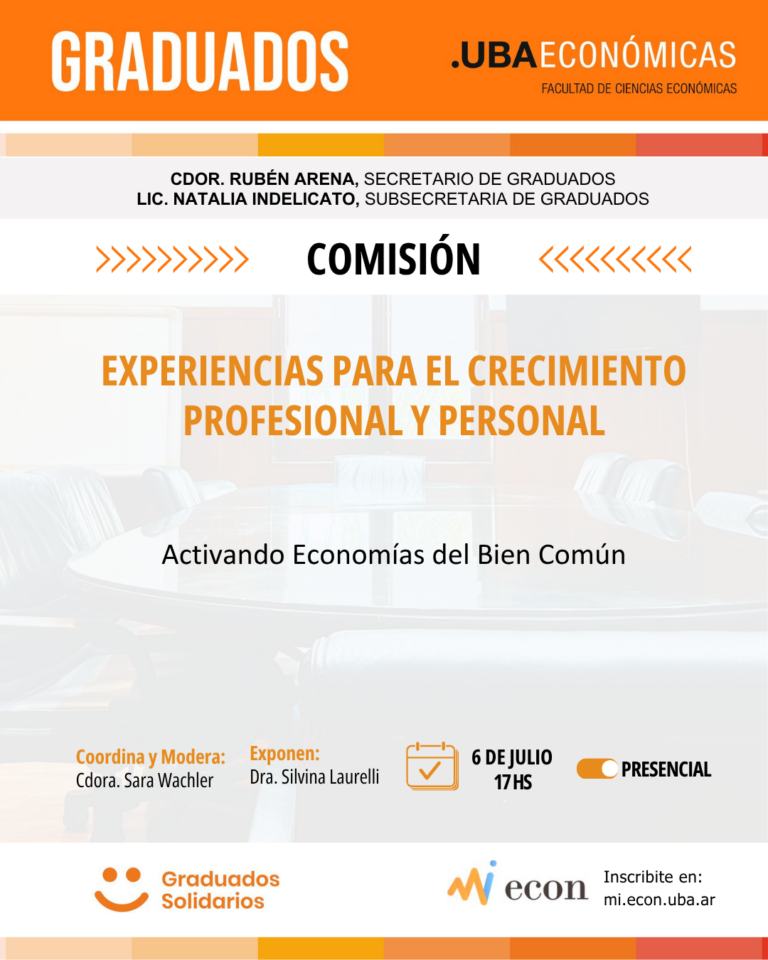 EXPERIENCIAS PARA EL CRECIMIENTO PROFESIONAL Y PERSONAL