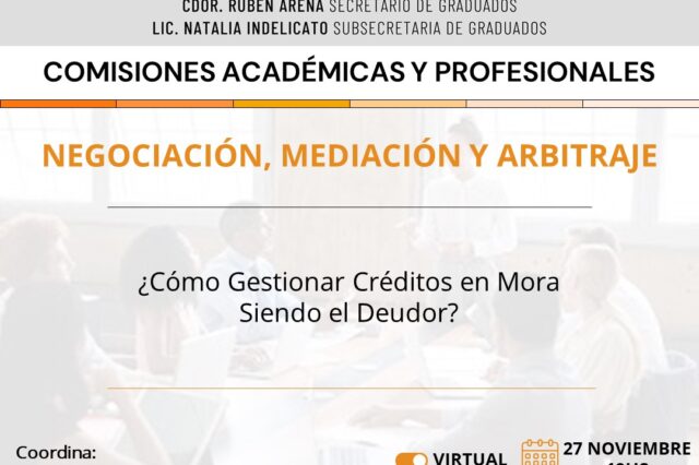 Mediación, Negociación y Arbitraje