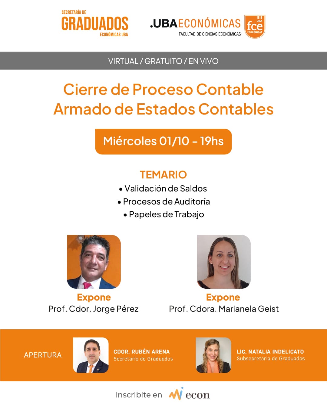 Cierre de Proceso Contable. Armado de Estados Contables.