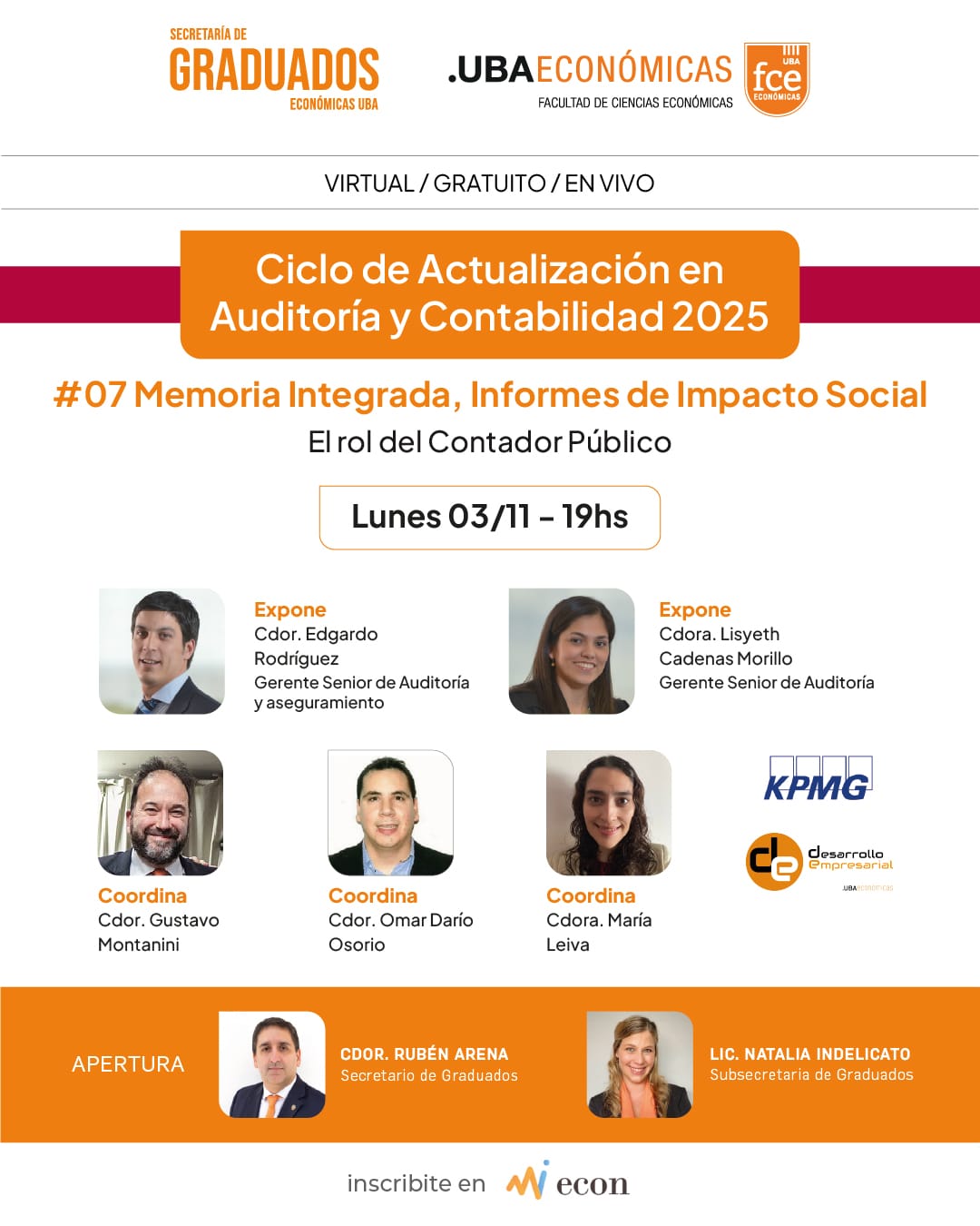 Ciclo de Actualización en Auditoría y Contabilidad 2025