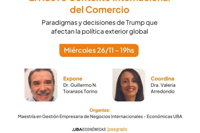 El Nuevo Contexto Internacional del Comercio