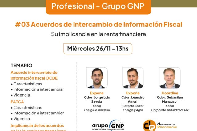 Ciclo de Actualización Profesional – Grupo GNP