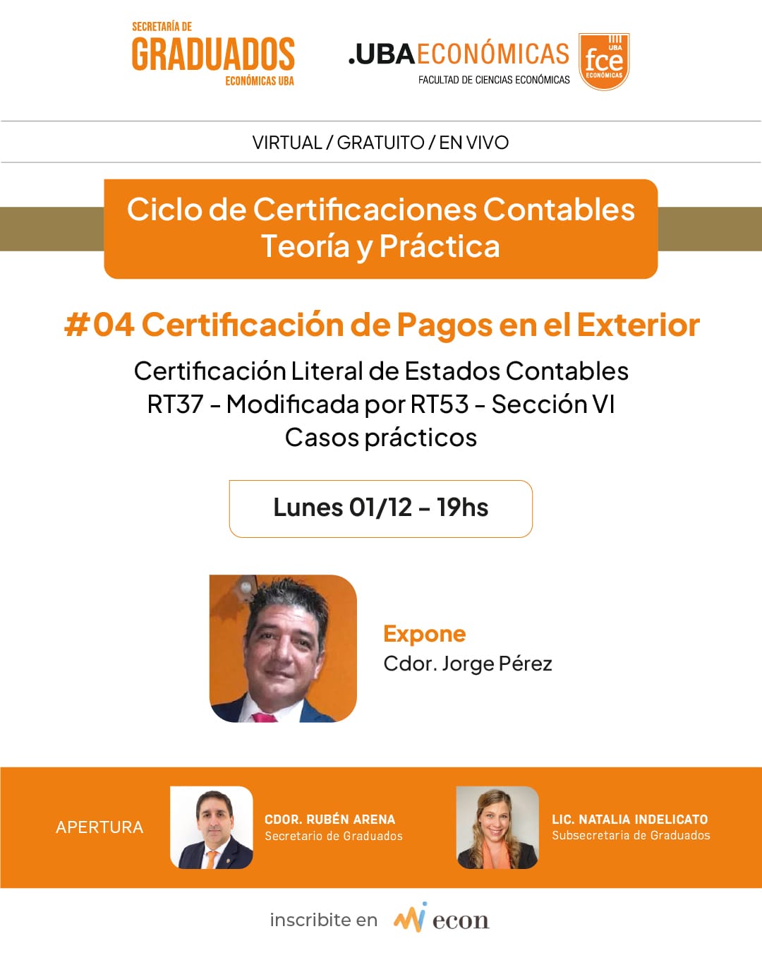 Ciclo de Certificaciones Contables. Teoría y Práctica