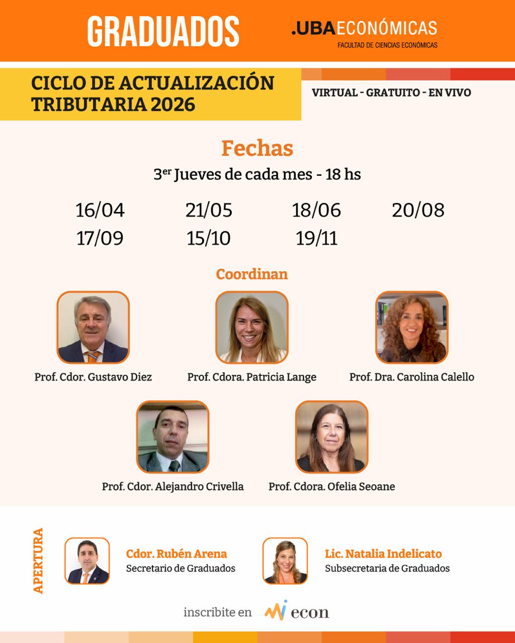 Ciclo de Actualización Tributaria 2026