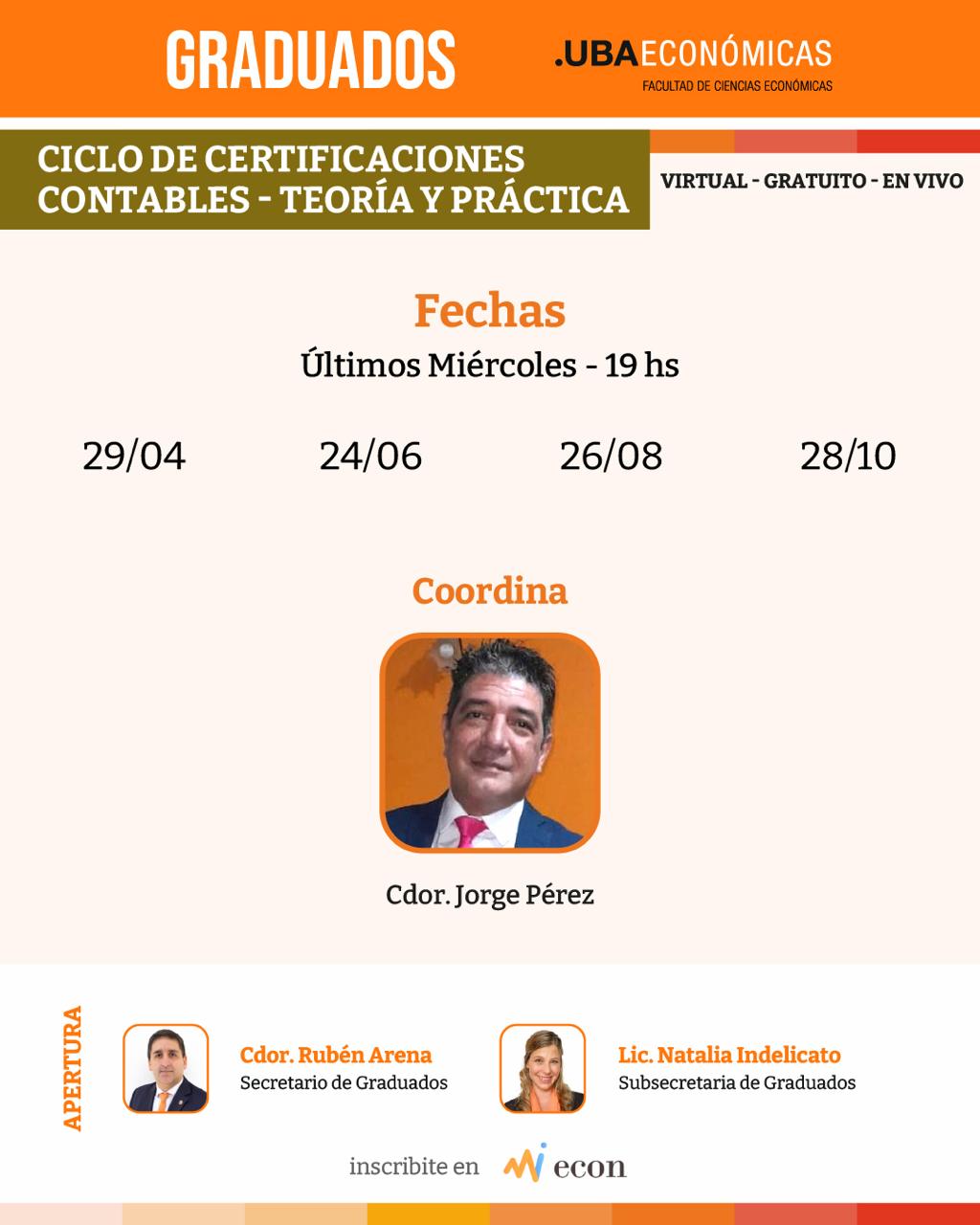 Ciclo de Certificaciones Contables. Teoría y Práctica