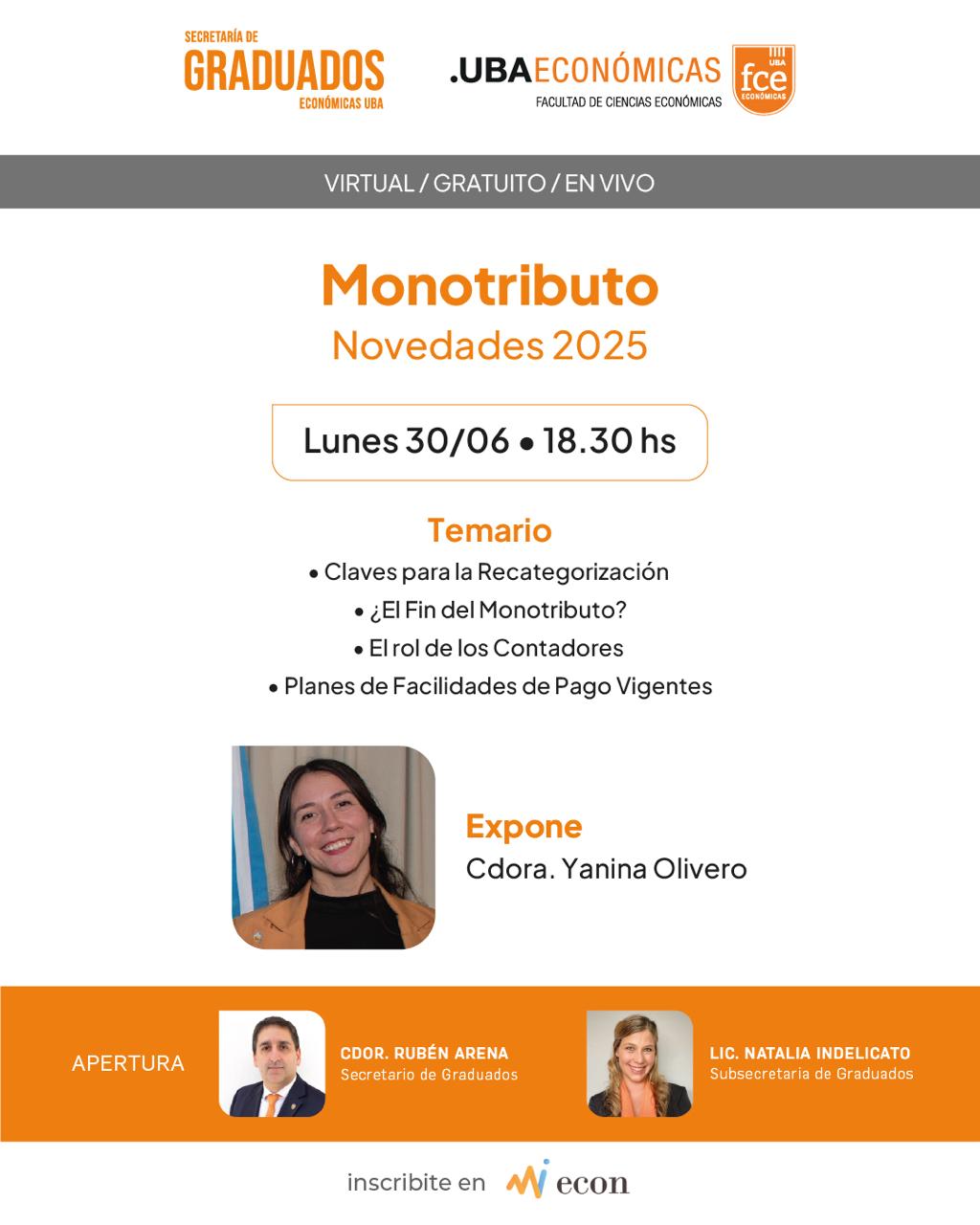 Monotributo – Novedades 2025