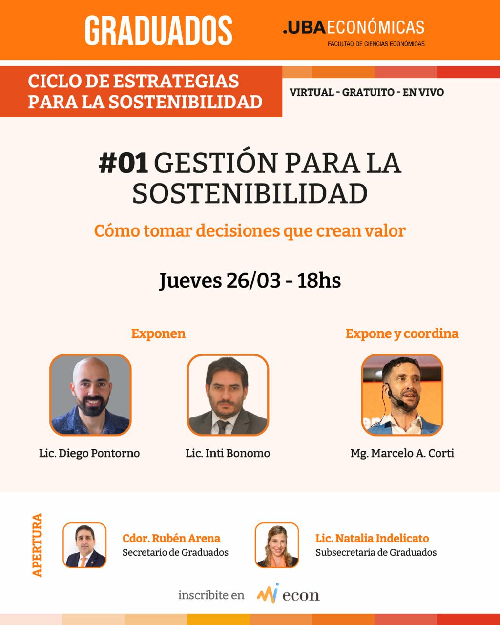 Ciclo de Estrategias para la Sostenibilidad