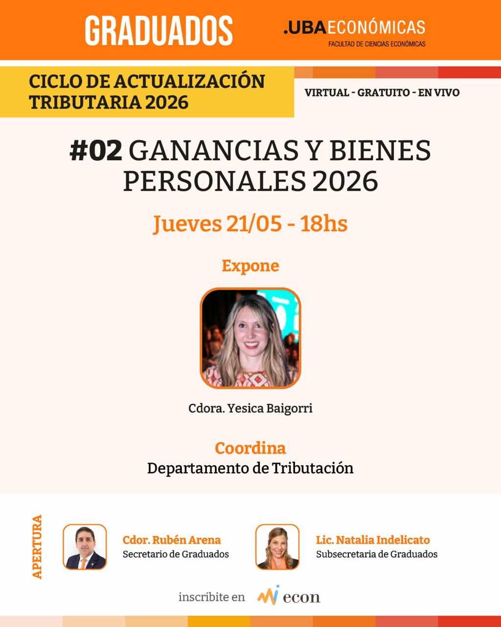 Ciclo de Actualización Tributaria 2026