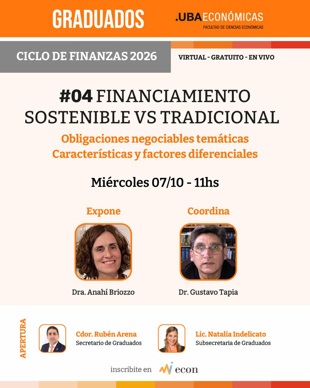Ciclo de Finanzas 2026