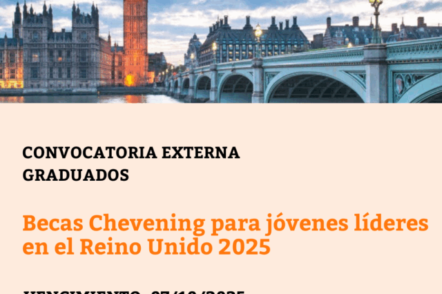 Becas Chevening para jóvenes líderes en el Reino Unido 2025