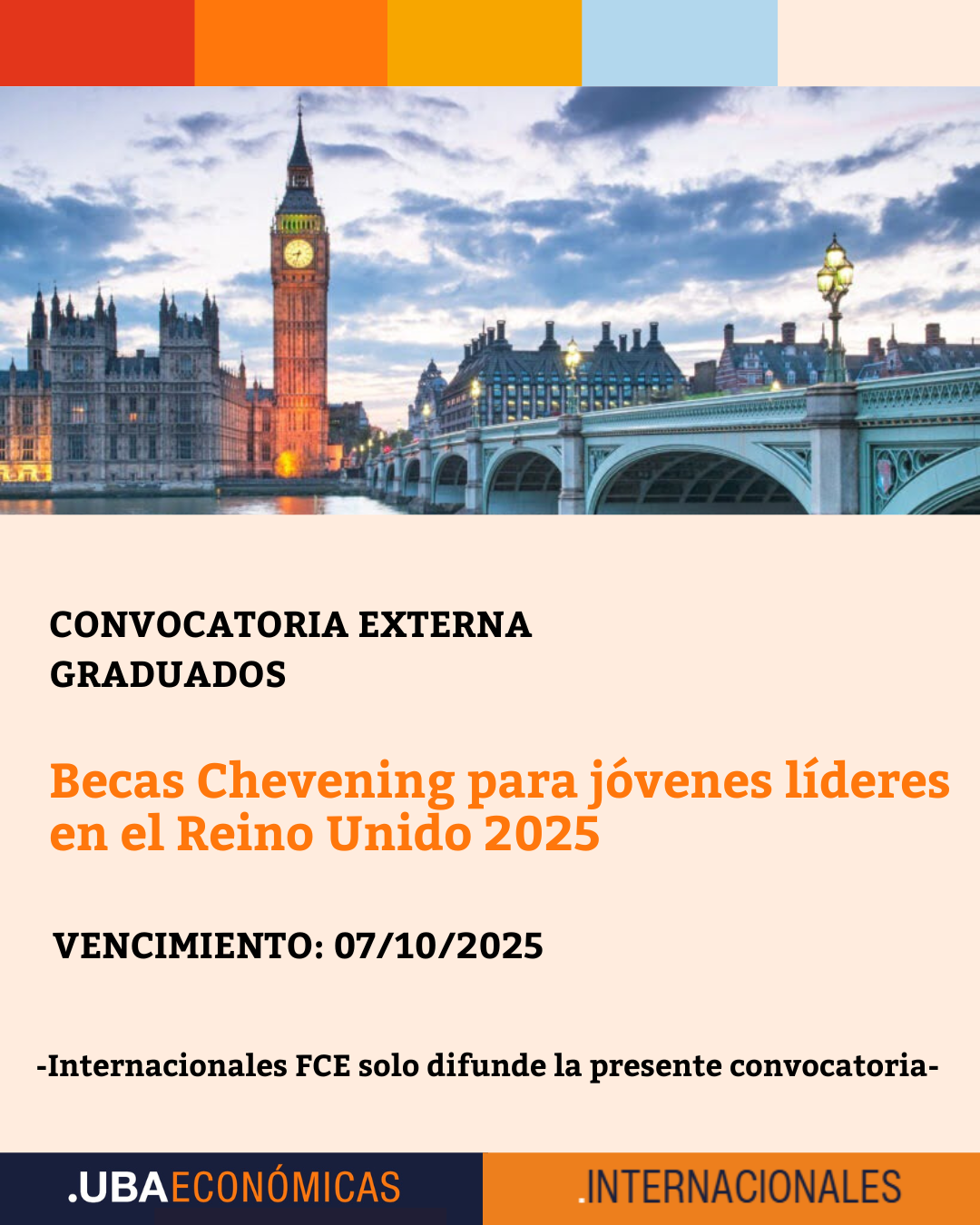 Becas Chevening para jóvenes líderes en el Reino Unido 2025