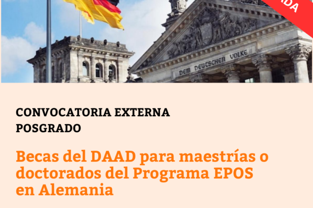 -CONVOCATORIA CERRADA- Becas del DAAD para maestrías o doctorados del Programa EPOS en Alemania