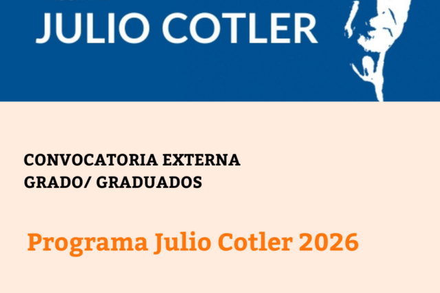 Programa Julio Cotler 2026