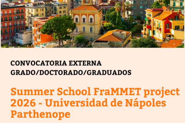 Summer School FraMMET project 2026 – Universidad de Nápoles Parthenope