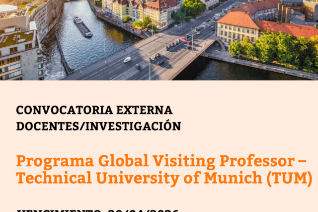 Programa Global Visiting Professor – Technical University of Munich (TUM)