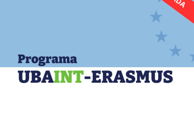 -CONVOCATORIA CERRADA- Programa UBAINT-ERASMUS 2026