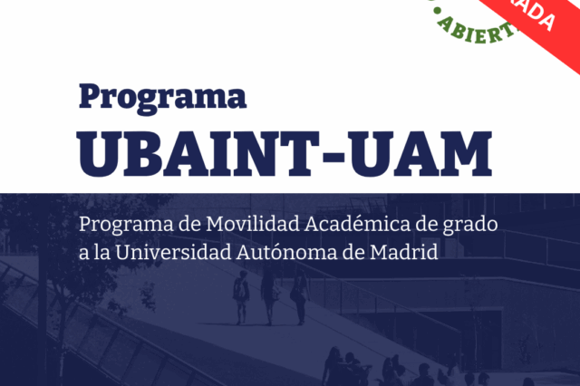 -CONVOCATORIA CERRADA- Programa UBAINT-UAM