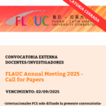 -CONVOCATORIA CERRADA- FLAUC Annual Meeting 2025 - Call for Papers