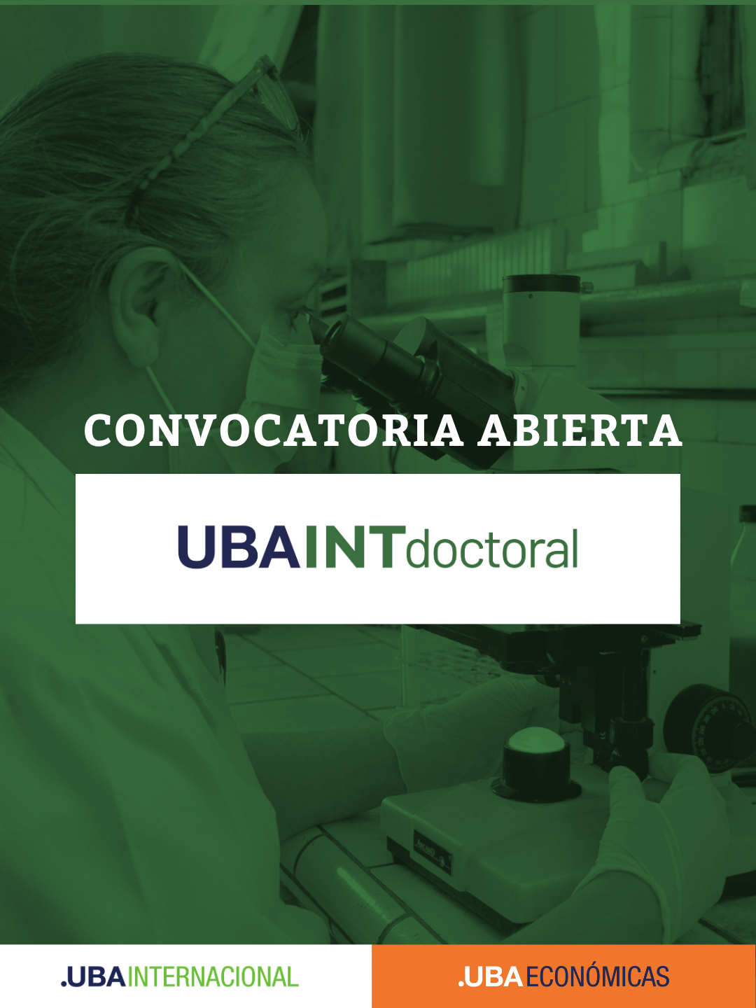 Programa UBAINT doctoral – 1° llamado 2027