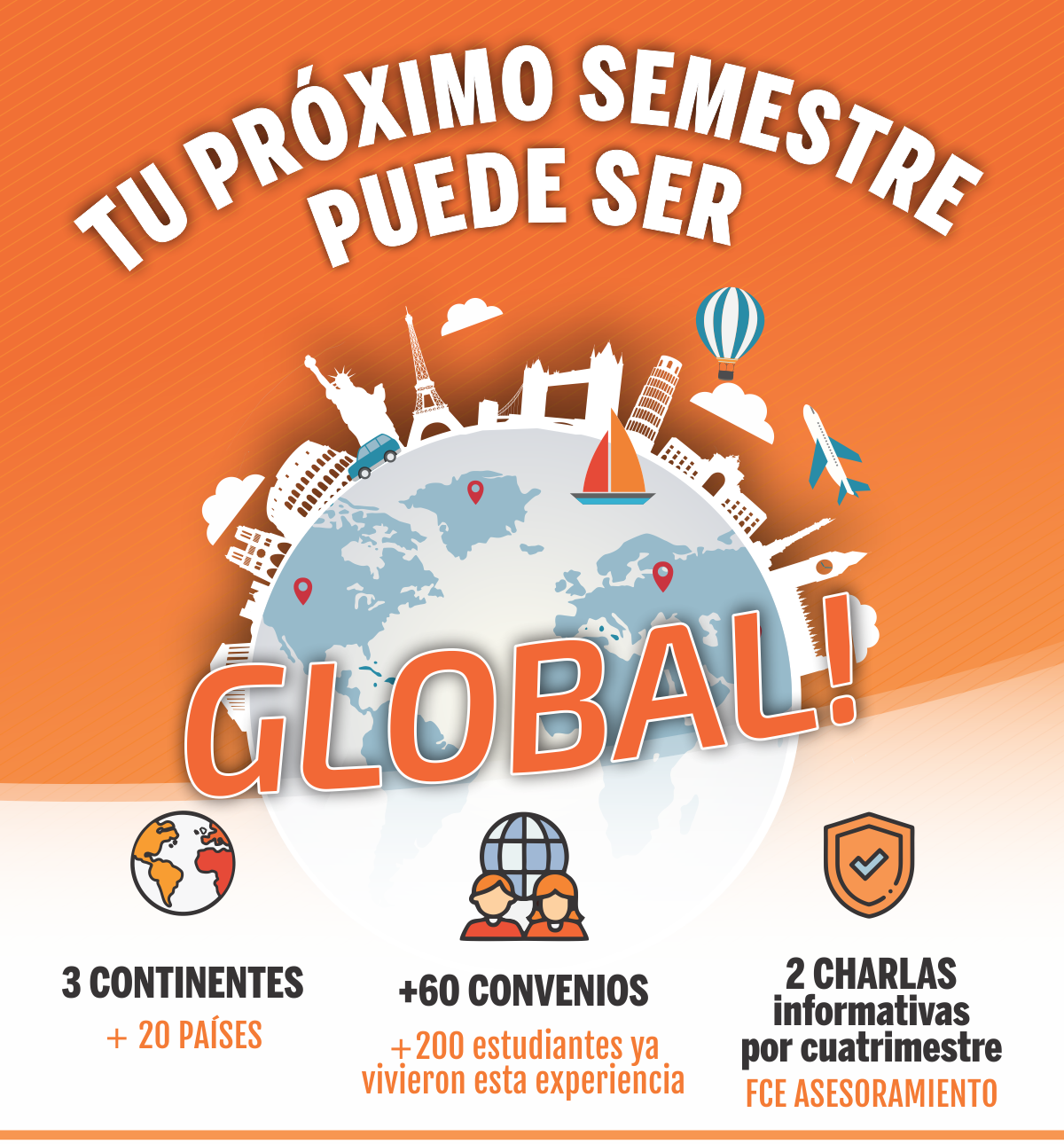 Charla informativa: Intercambio Internacional para Estudiantes de Grado