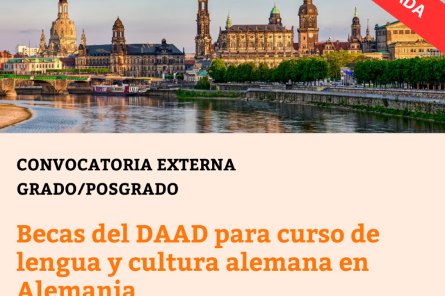 -CONVOCATORIA CERRADA- Becas del DAAD para curso de lengua y cultura alemana en Alemania