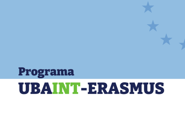Convocatoria UBAINT-ERASMUS