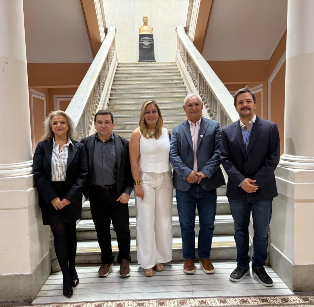 Visita de la Universidad del Valle, Colombia