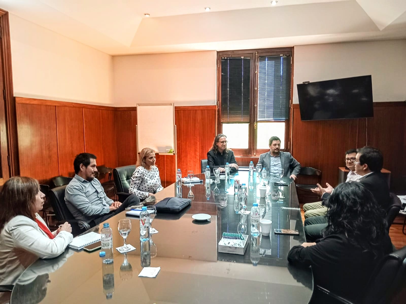 Reunión con la Universidad de San Francisco Xavier de Chuquisaca