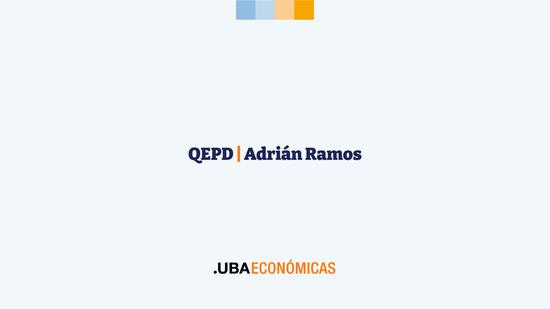QEPD | Adrián Ramos